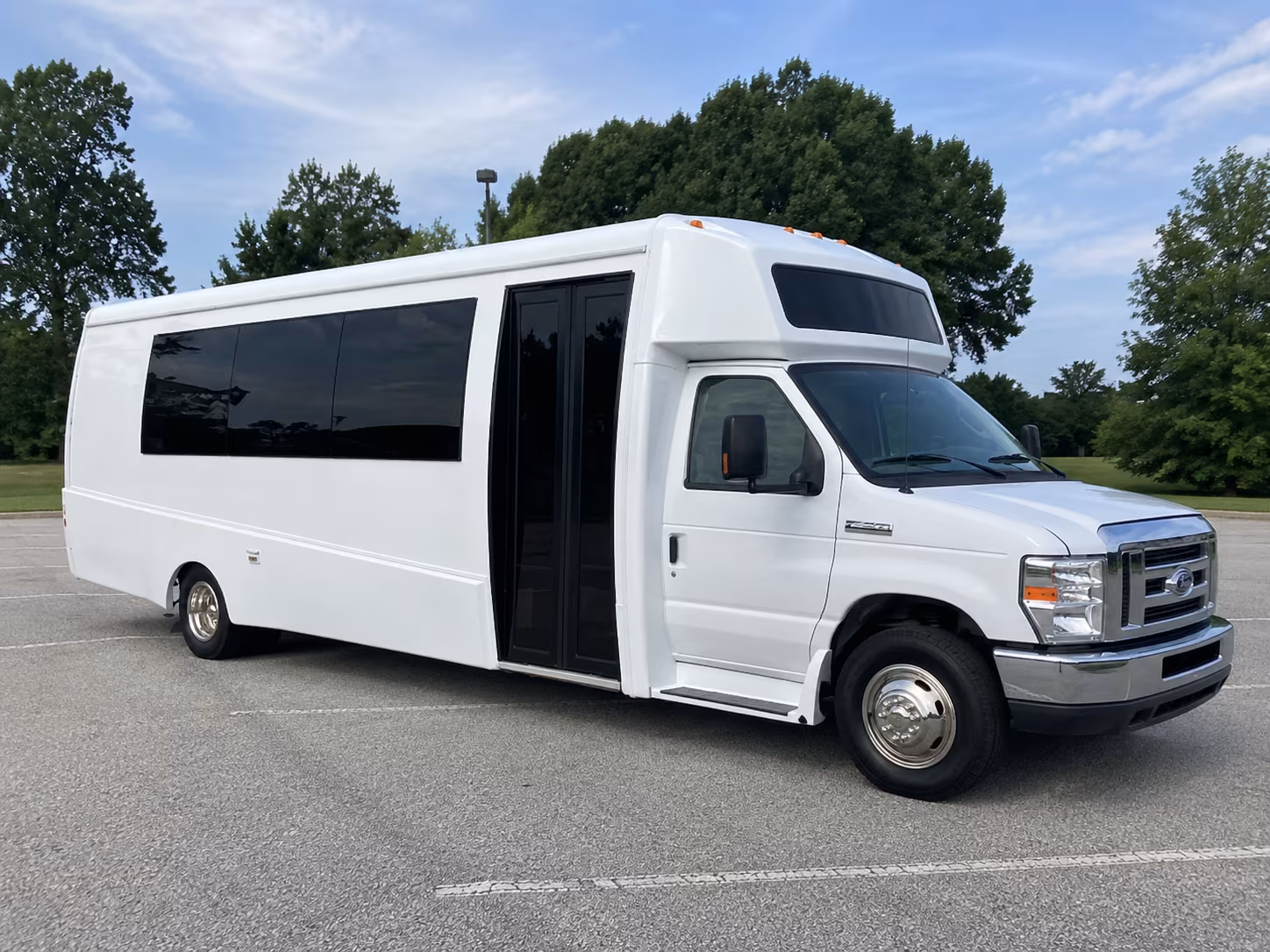 flower mound 18 passenger party bus