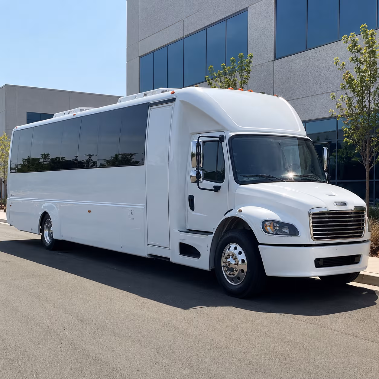 flower mound 25 passenger party bus