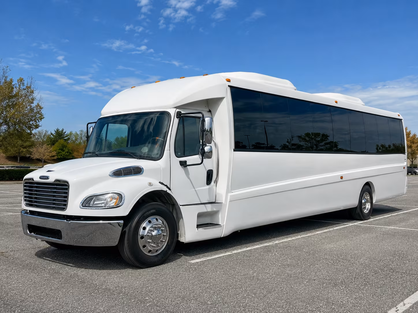 flower mound 30 passenger party bus