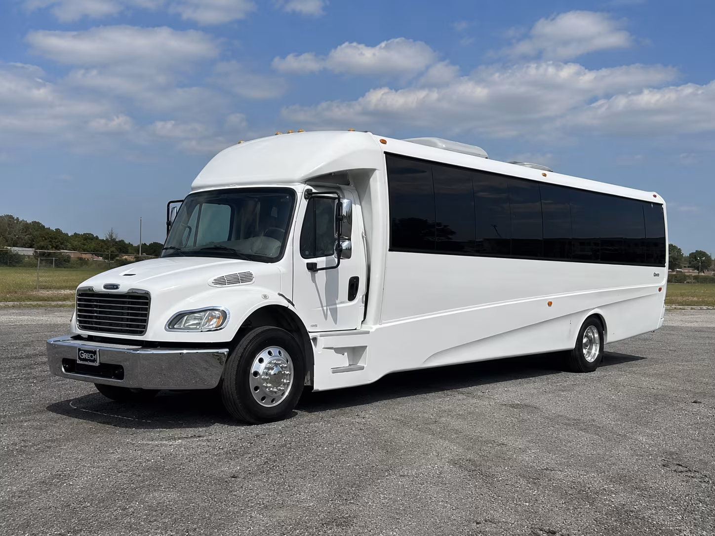flower mound 50 passenger party bus