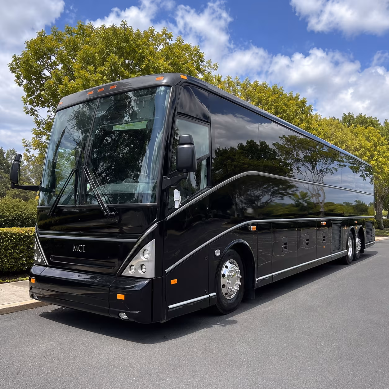 flower mound charter bus