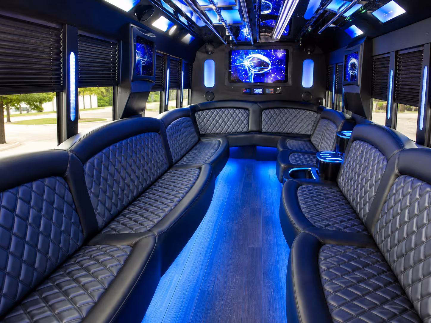 flower mound corporate party bus rental