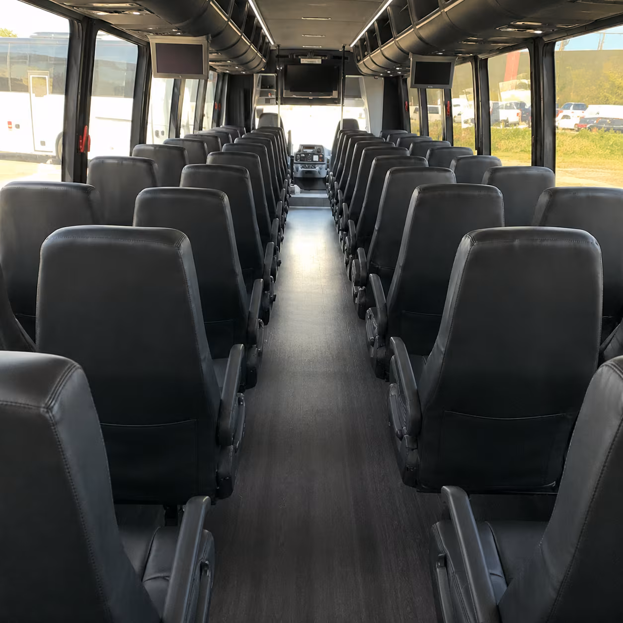 flower mound event transportation onboard seating