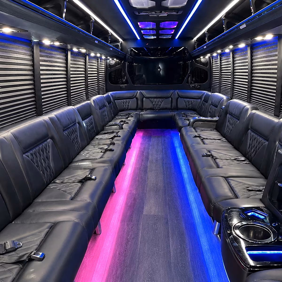 flower mound night out party bus rental