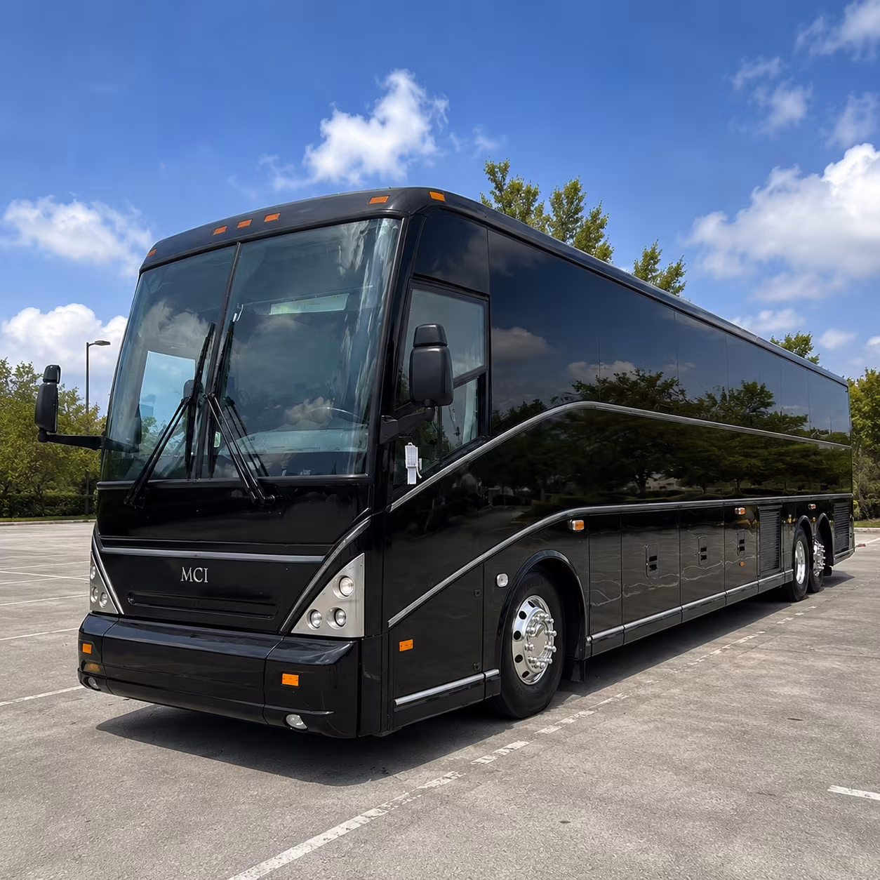 flower mound private event charter bus rental