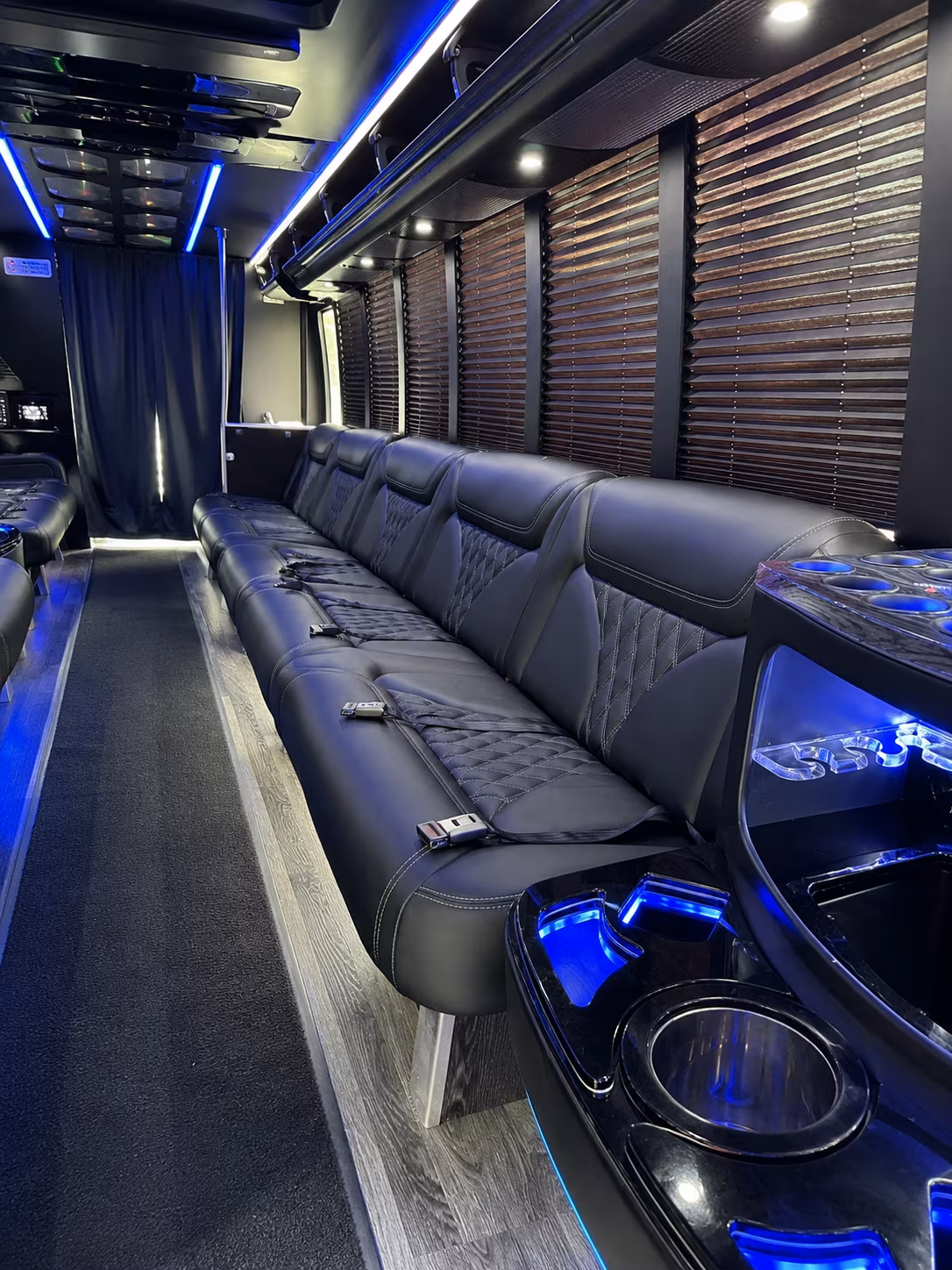 flower mound quinceanera sweet 16 party bus rental