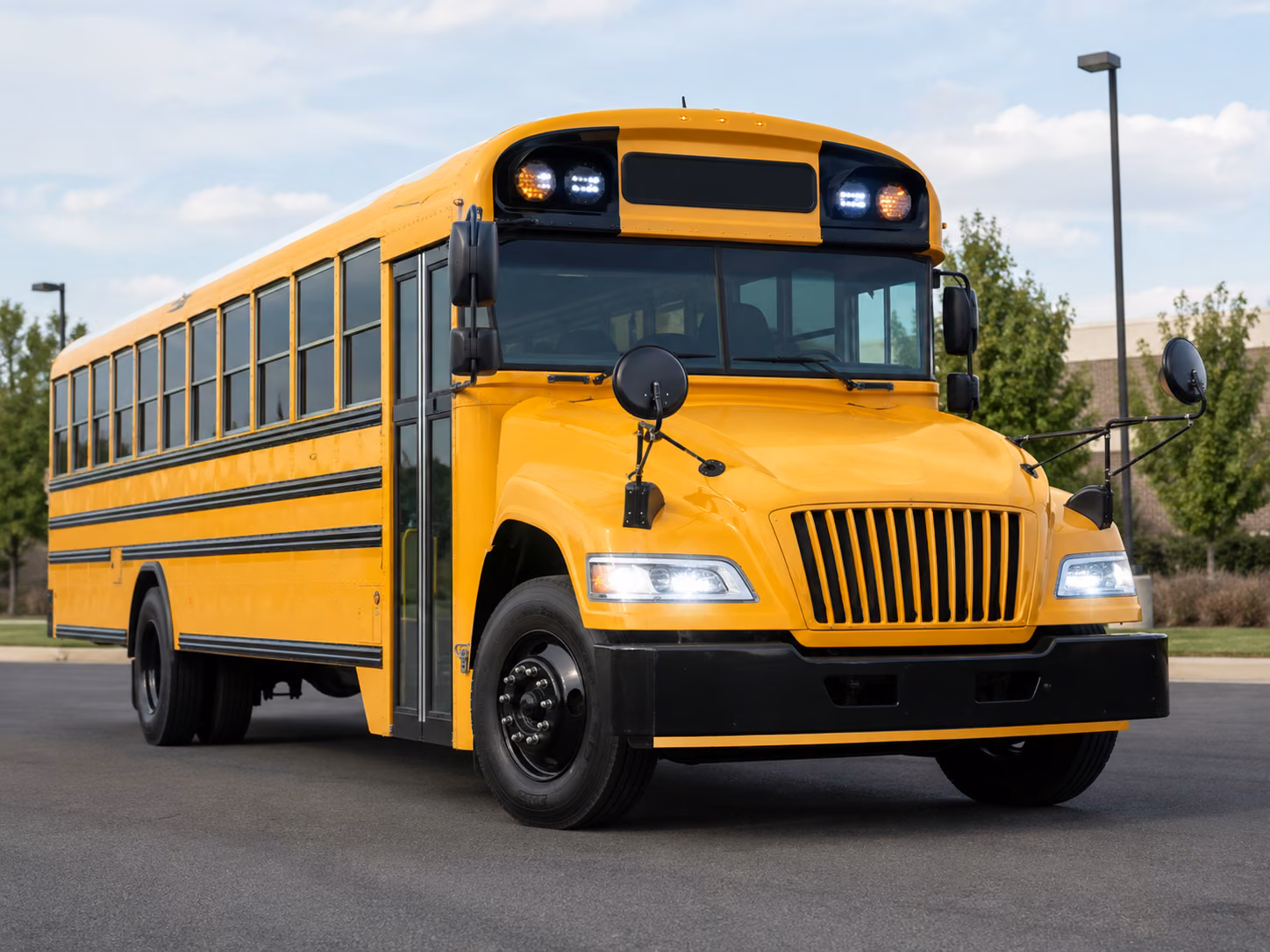 flower mound school bus