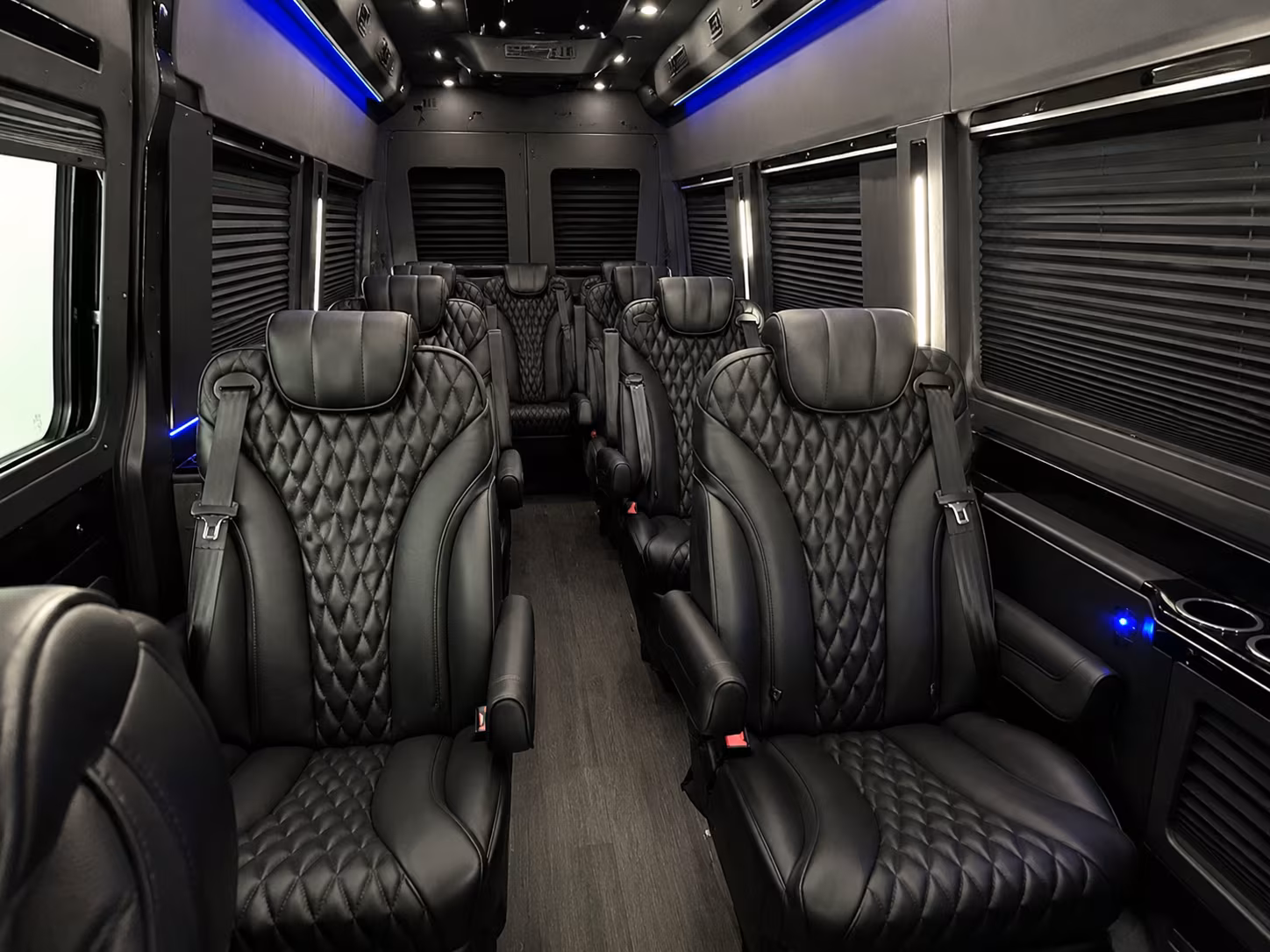 flower mound sprinter van with driver inside