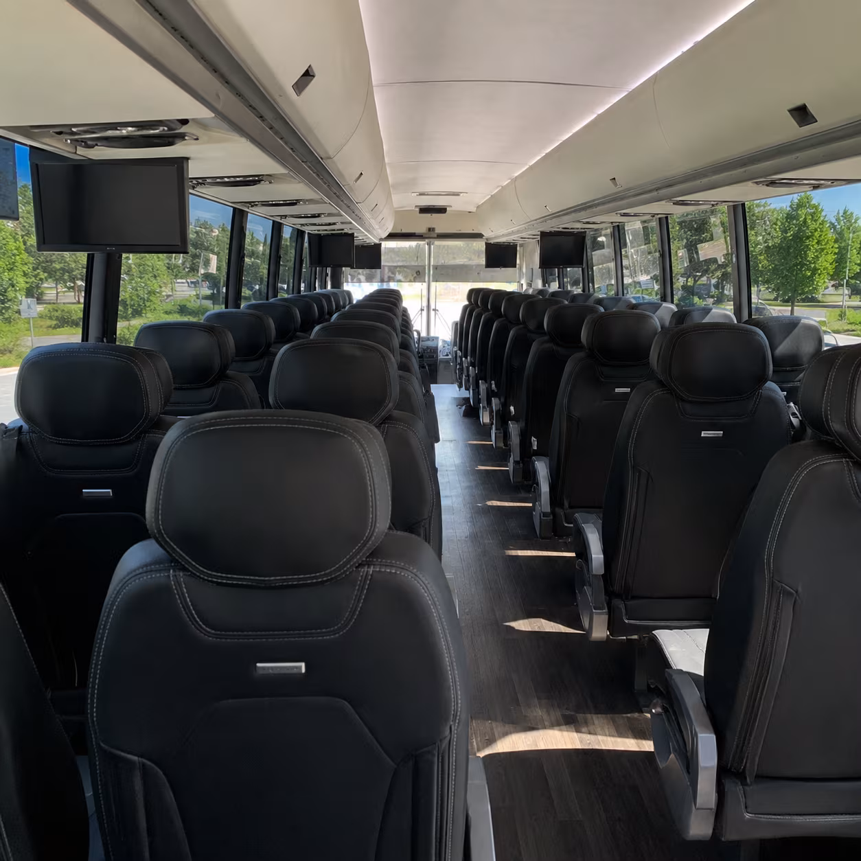 long distance charter buses for away games and out of town sporting events