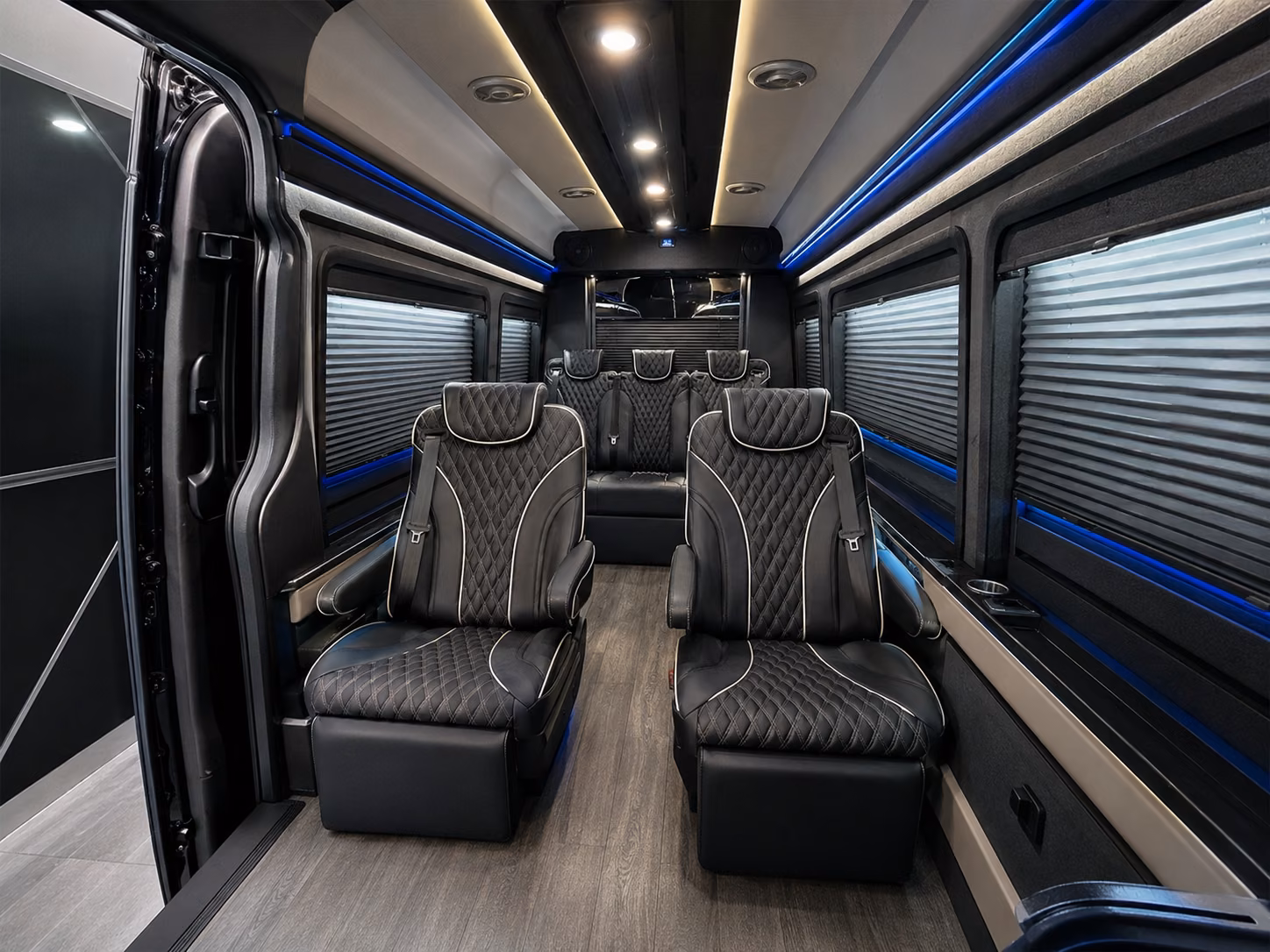 multi day conference shuttle buses across denton county