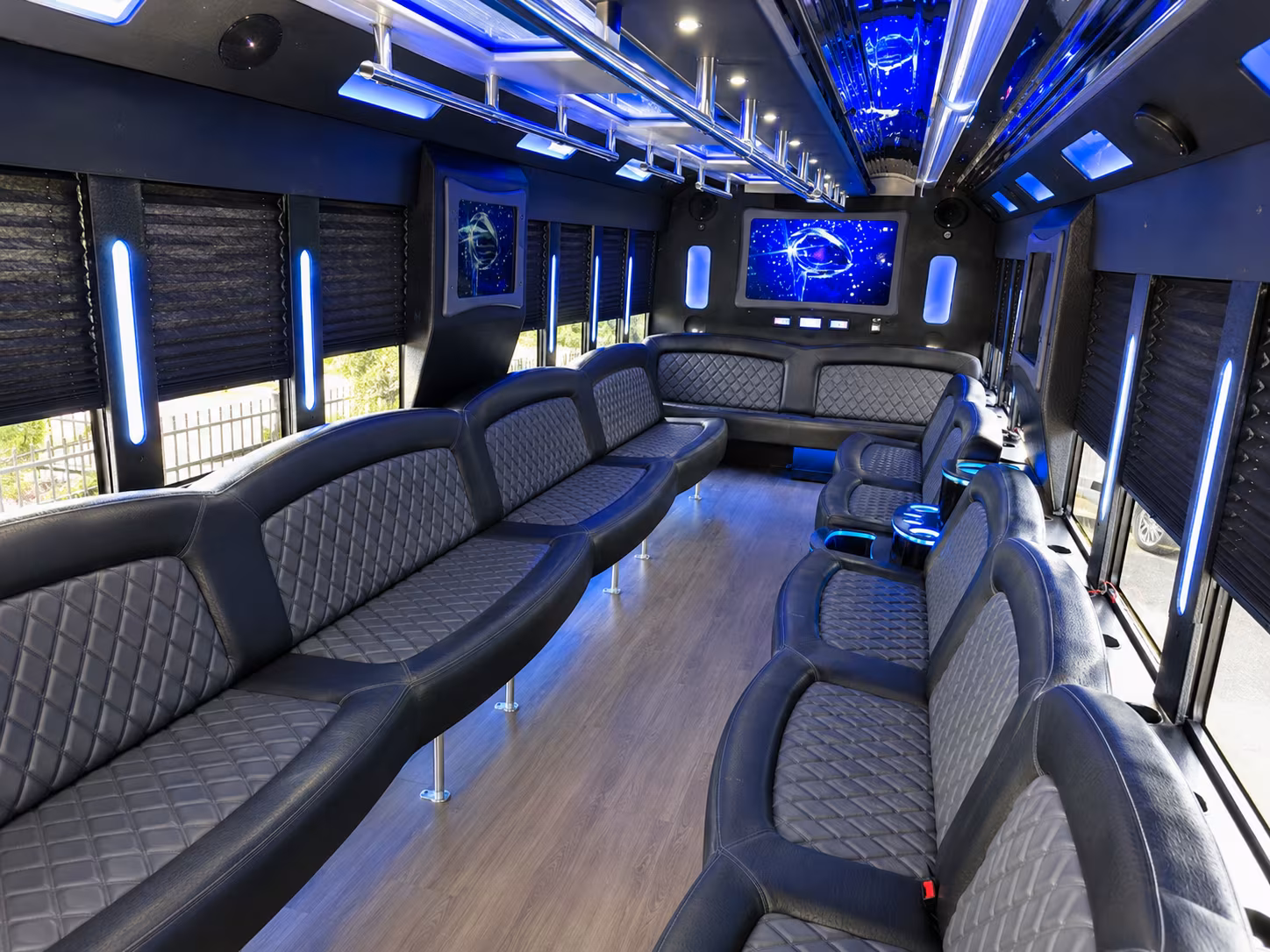 quinceanera and birthday party buses in flower mound texas