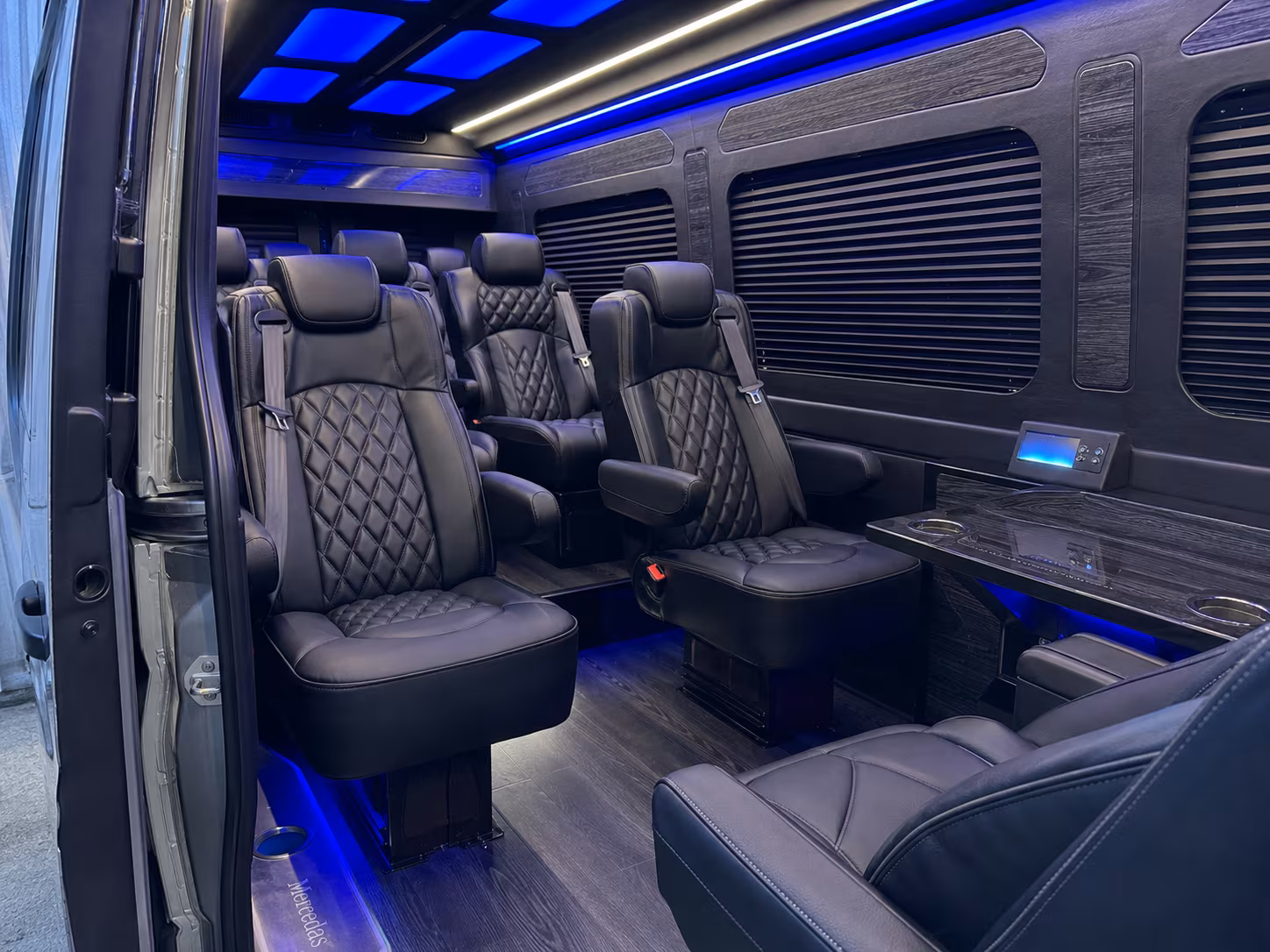 sprinter van transportation for groups and events across flower mound